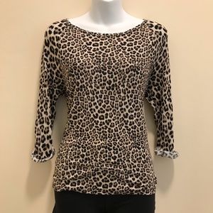 H&M Cheetah Print Top